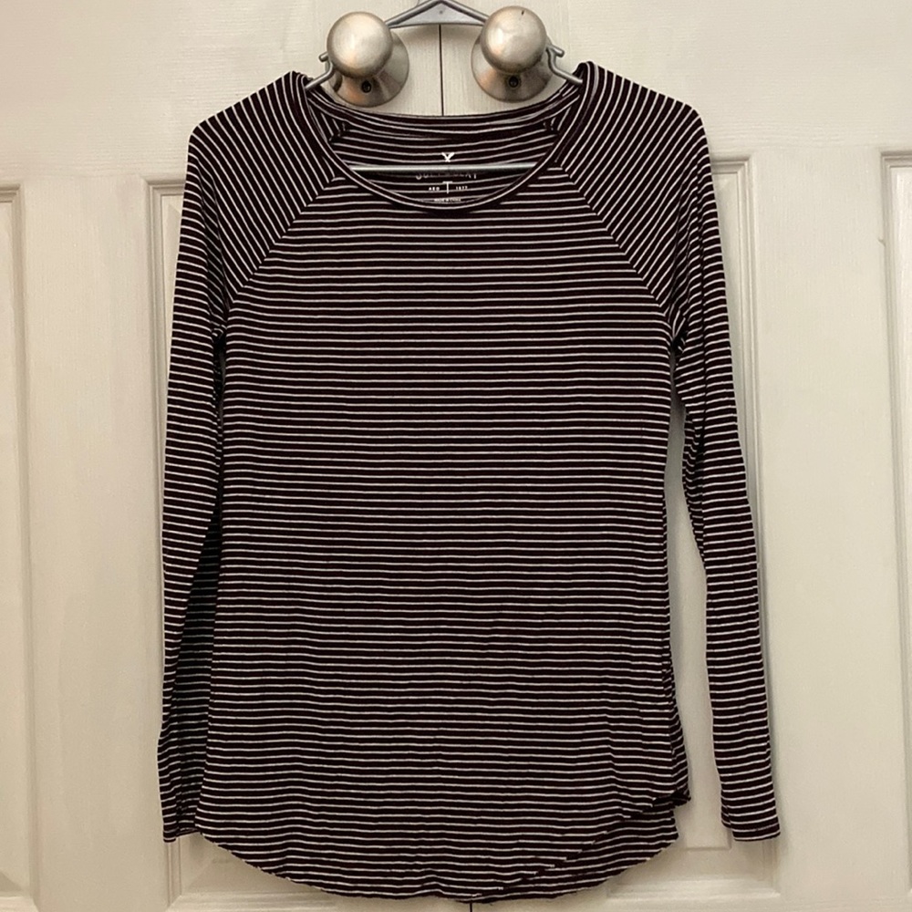 Striped soft and sexy American eagle long sleeve